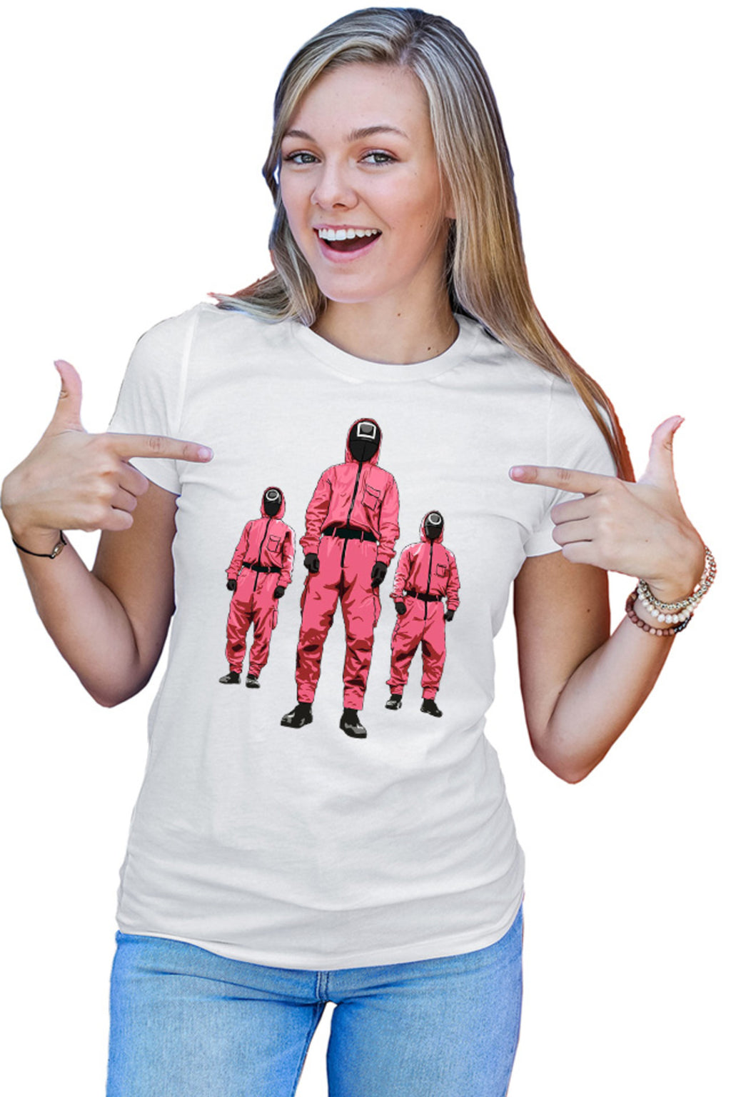 Tricou dama Squid Game Survival Drama Korean