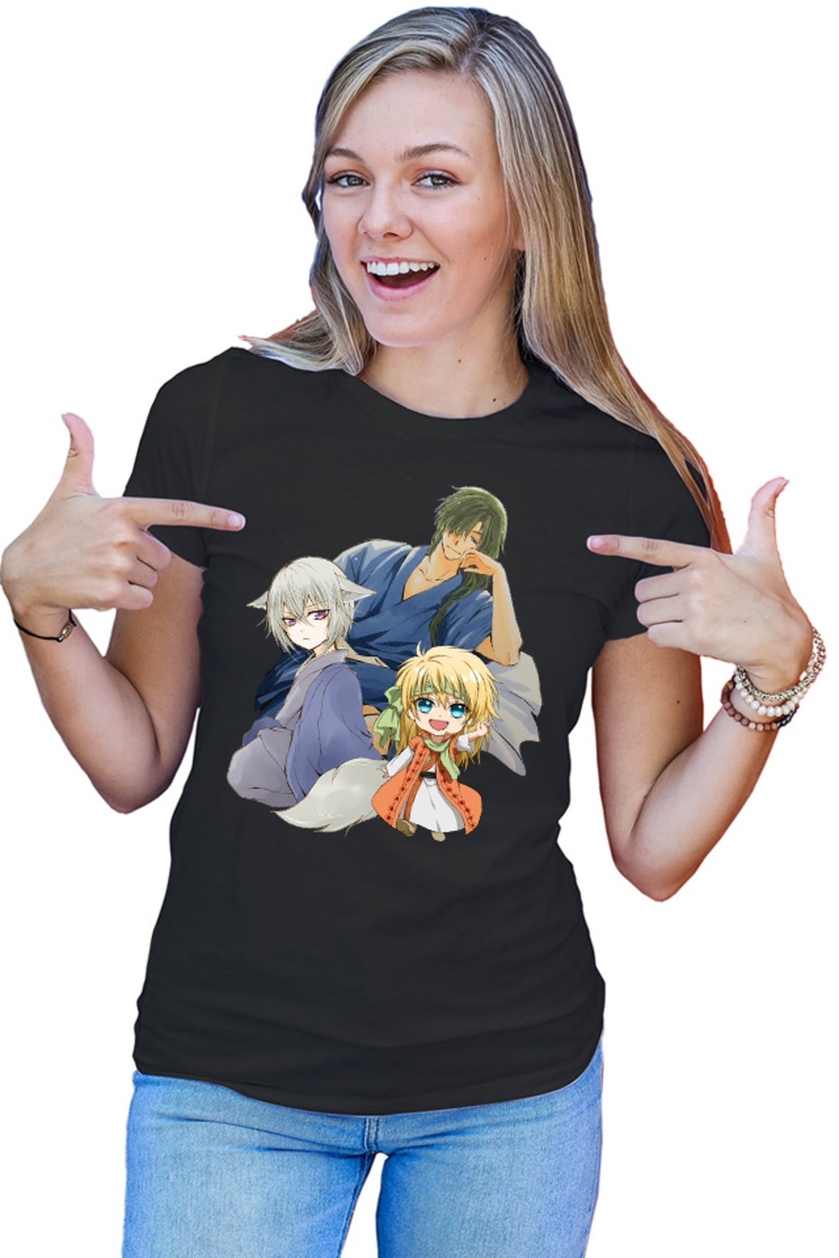 Tricou dama Yona of the Dawn Son Tomoe Zeno Yukata Anime Comedy