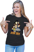 Tricou dama Star Trek Animated Series Desene SF Spock