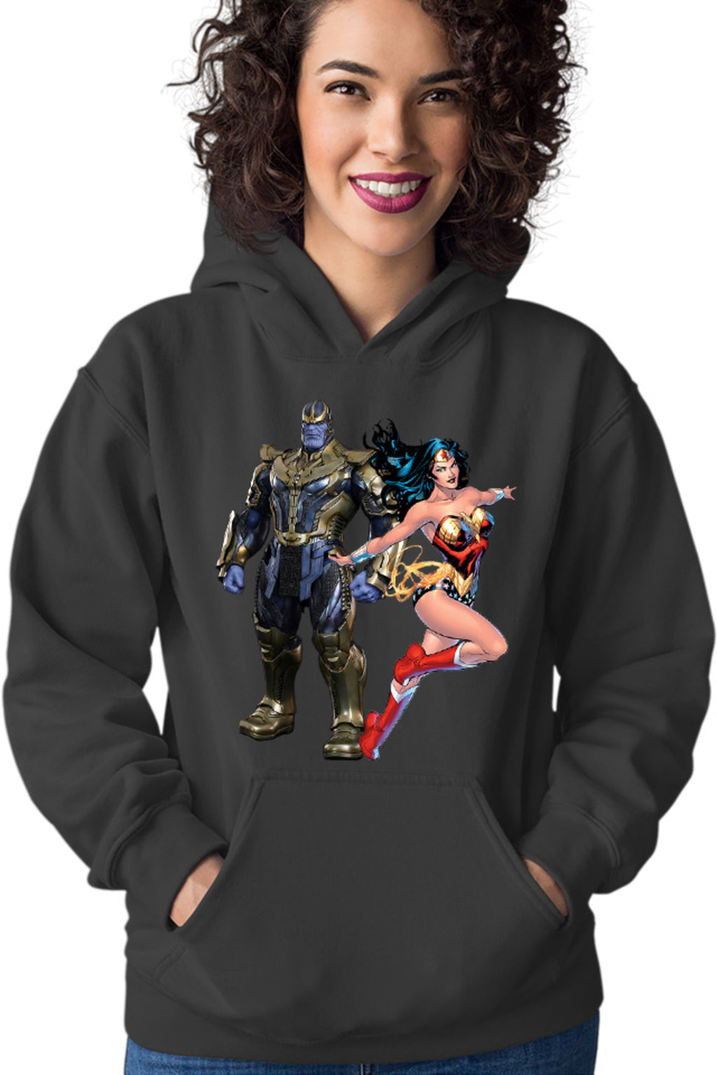 Hanorac dama Thanos Wonder Woman Hero Villian Star