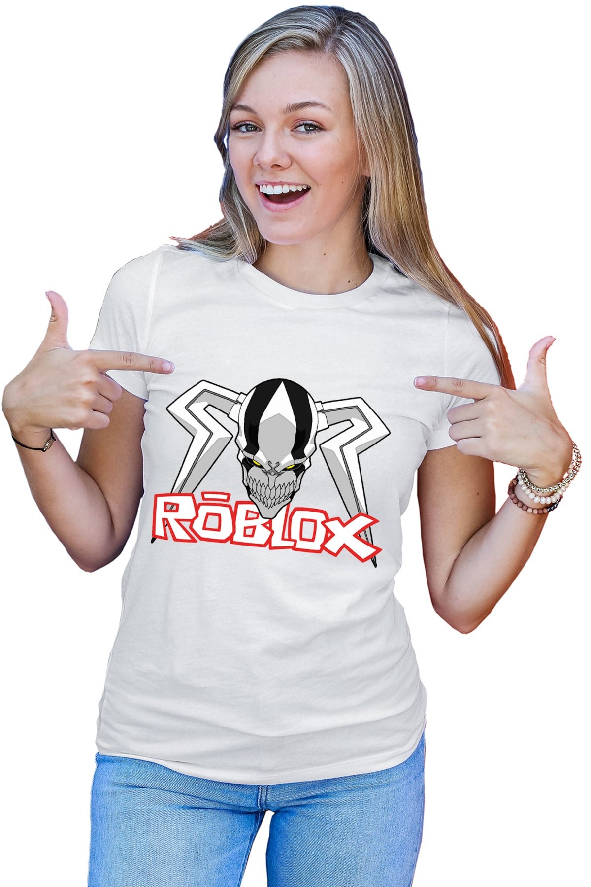Tricou dama Bleach Roblox Creator Ichigo Mask