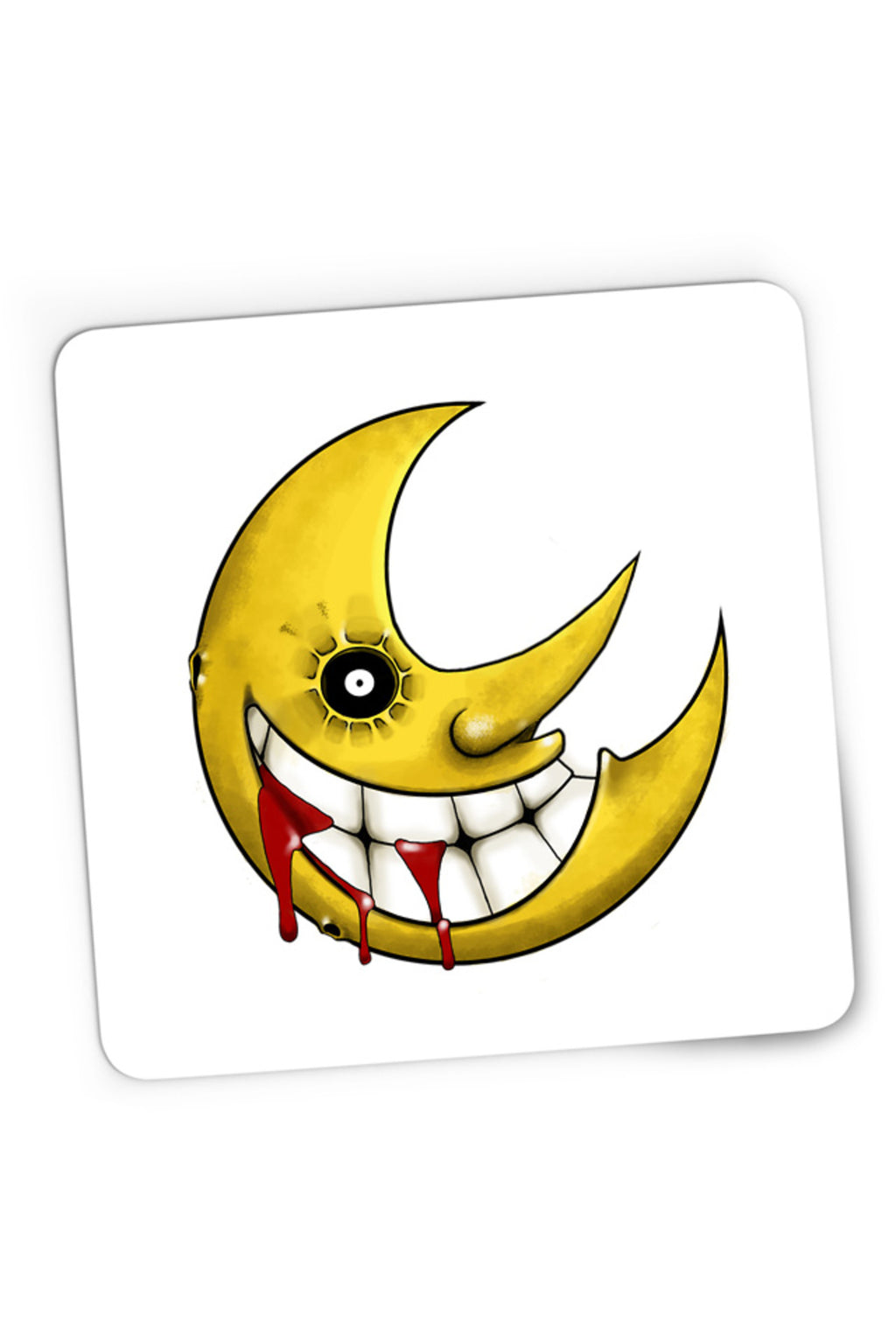 Mousepad Gaming Soul Eater Moon Smile Blood Horror, 21x19 cm