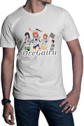Tricou barbati OreGairu School Hamachi MusicTeam Mates