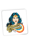 Mousepad Gaming Wonder Woman Retro Comics Star Beautiful Power, 21x19 cm