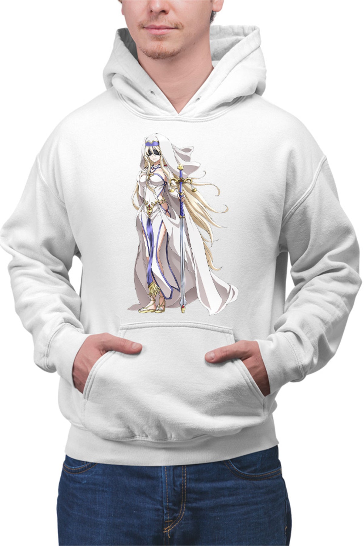 Hanorac barbati Goblin Slayer Onna Shinkan Church Nun Bishoujo Beautiful Mage