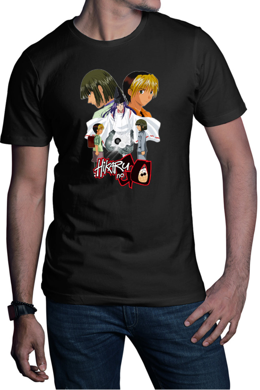 Tricou barbati Hikaru no Go Akira Fujiwara Supranatural Comedy Manga