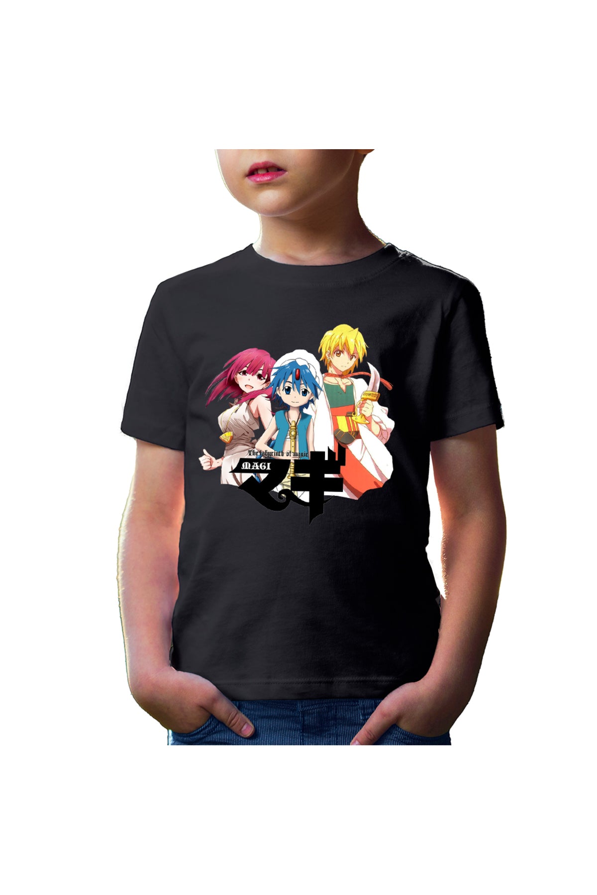 Tricou copii Magi The Labyrinth of Magic Aladin Alibaba Morgiana