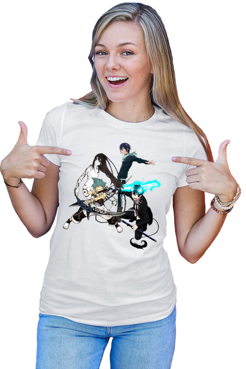 Tricou dama Soul Eater Black Star Yato Noragami Rin Ao no Exorcist Ghost