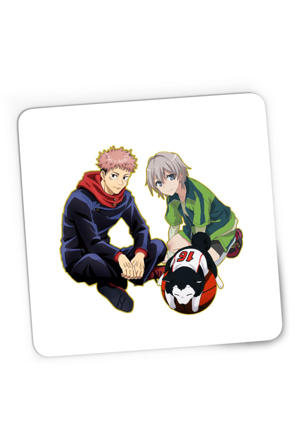 Mousepad Gaming OreGairu Totsuka Jujutsu Kaisen Kuroko No Basket, 21x19 cm