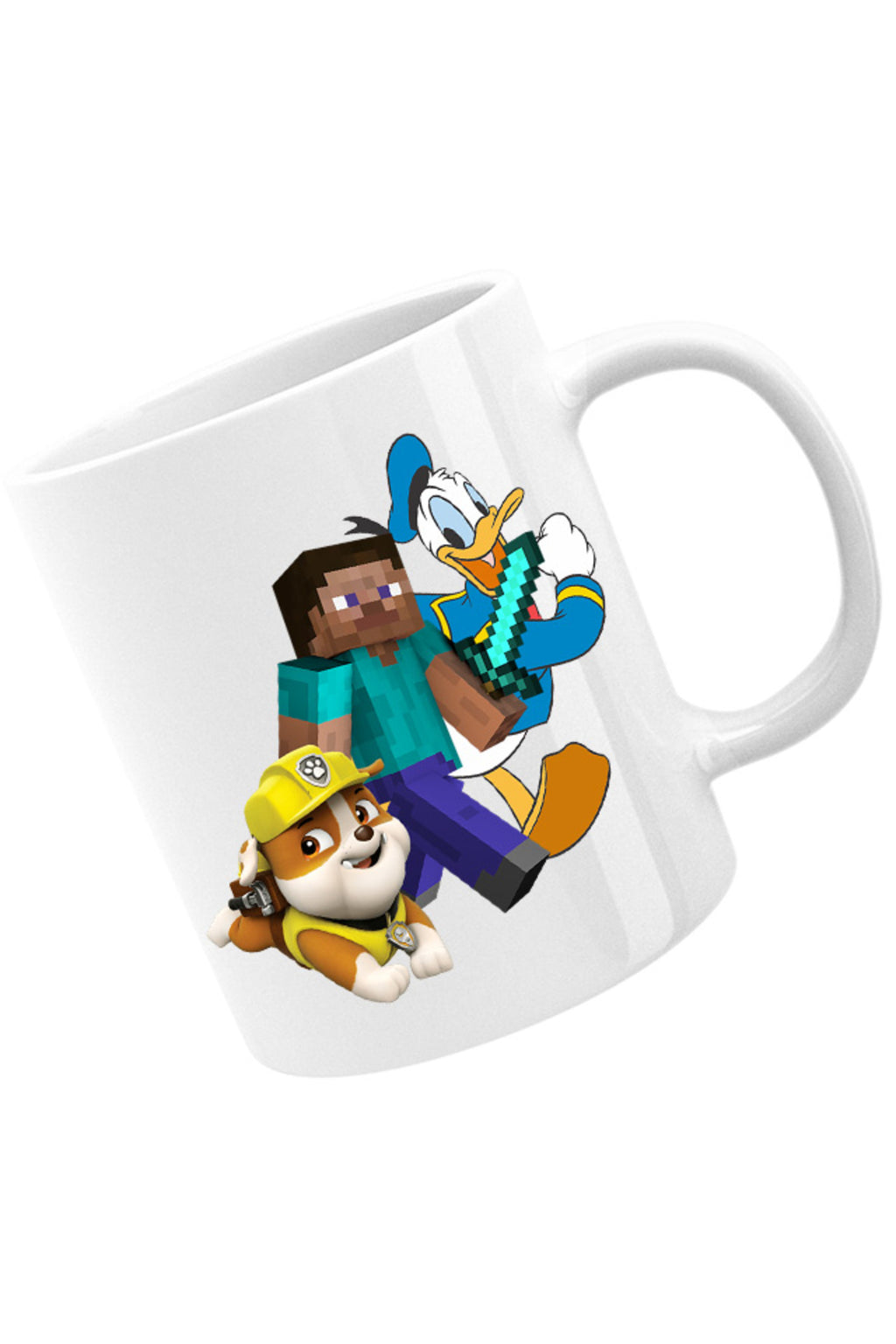 Cana Minecraft Paw Power Donalt Duck Steve Gameplay, alba, 330 ml