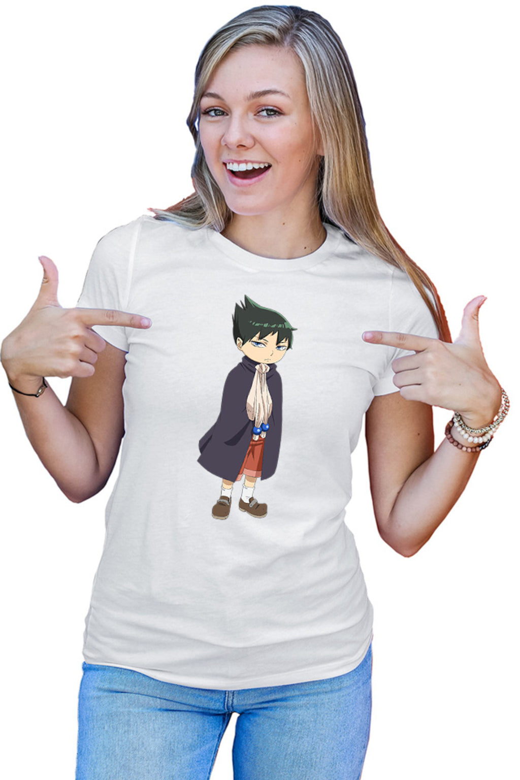 Tricou dama Muhyo Roji Tarou Magician Tricks Exorcist Ghoul Anime Weeb
