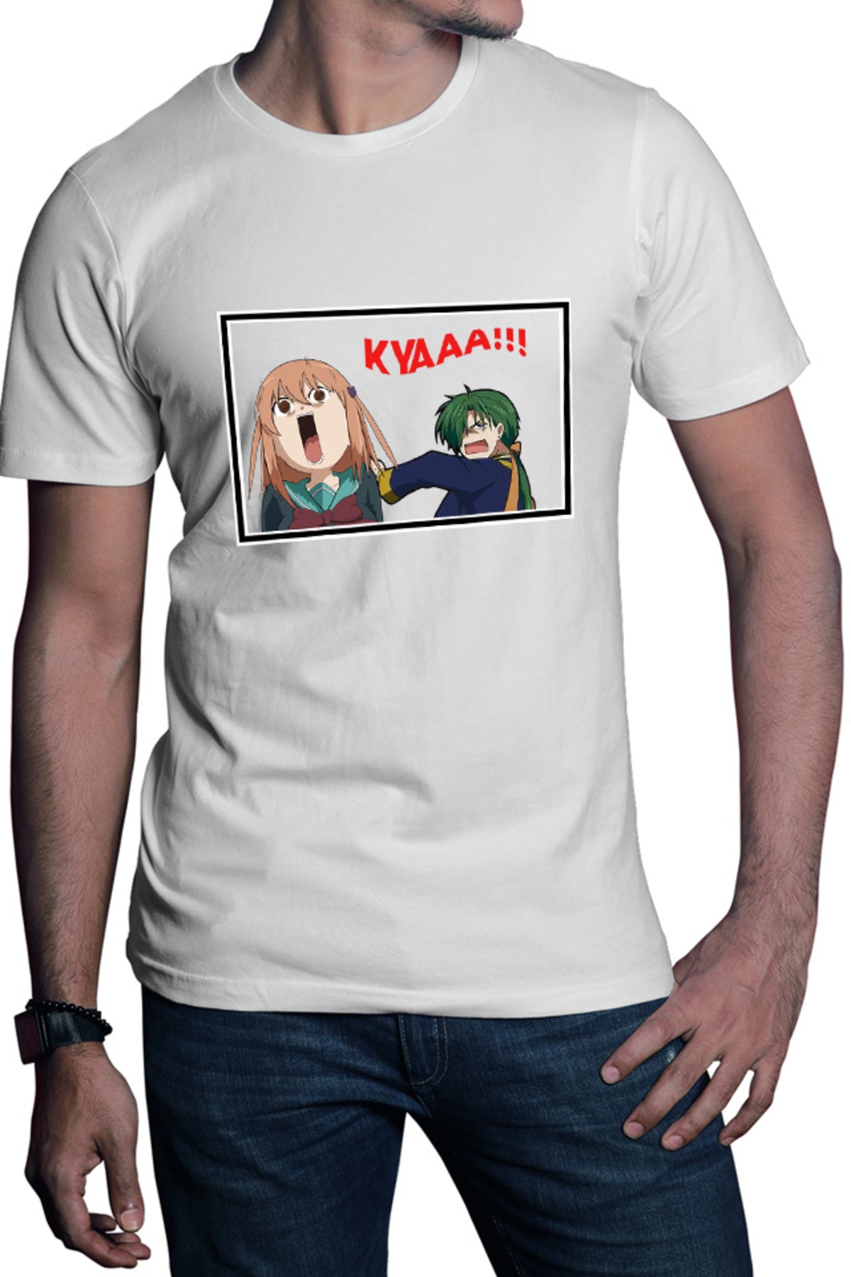 Tricou barbati Yona of the Dawn Jae Ha Scared Anime Rosub