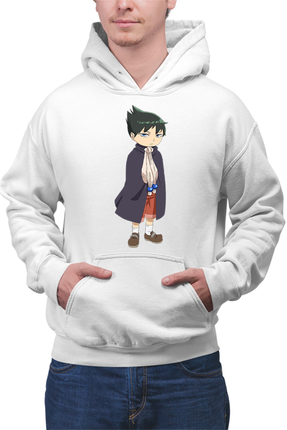 Hanorac barbati Muhyo Roji Tarou Magician Tricks Exorcist Ghoul Anime Weeb