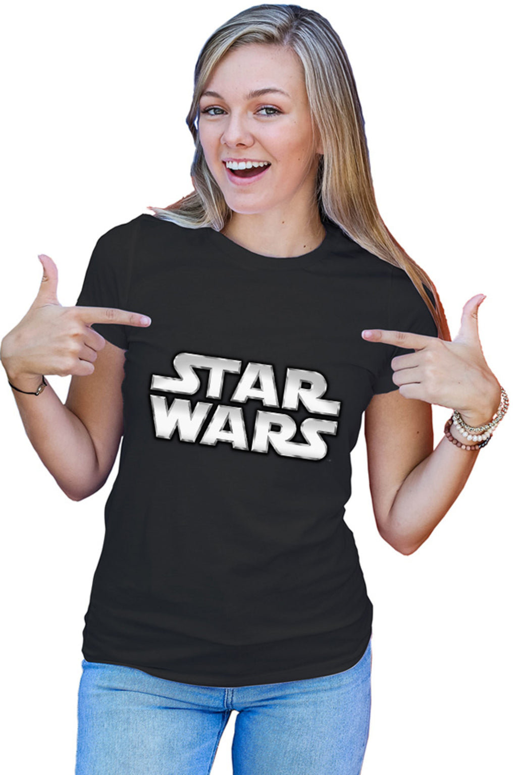 Tricou dama Star Wars Logo Epic Space Opera