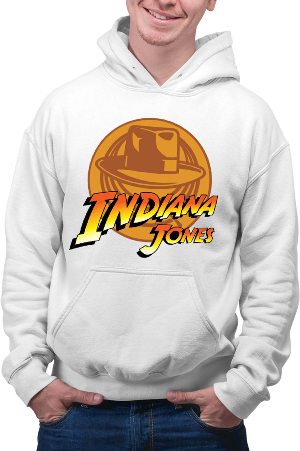 Hanorac barbati Indiana Jones Logo TV Series Cool Savana Texas US