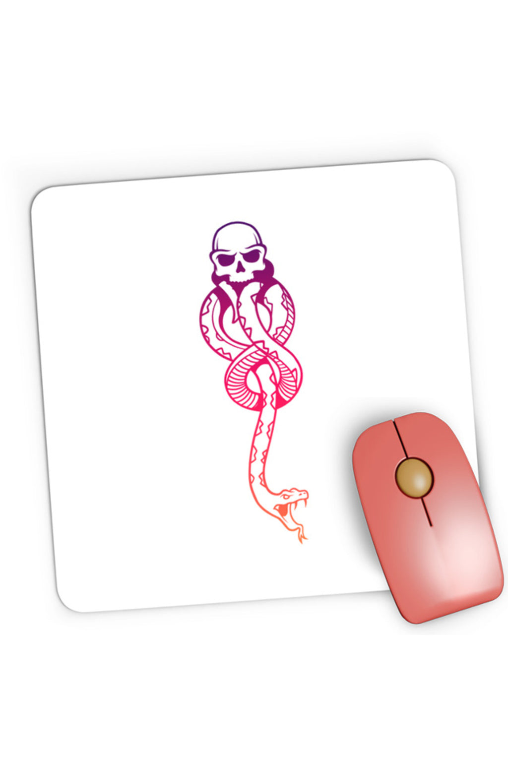 Mousepad Gaming Harry Potter Decal Death Eaters Serpent Spell, 21x19 cm
