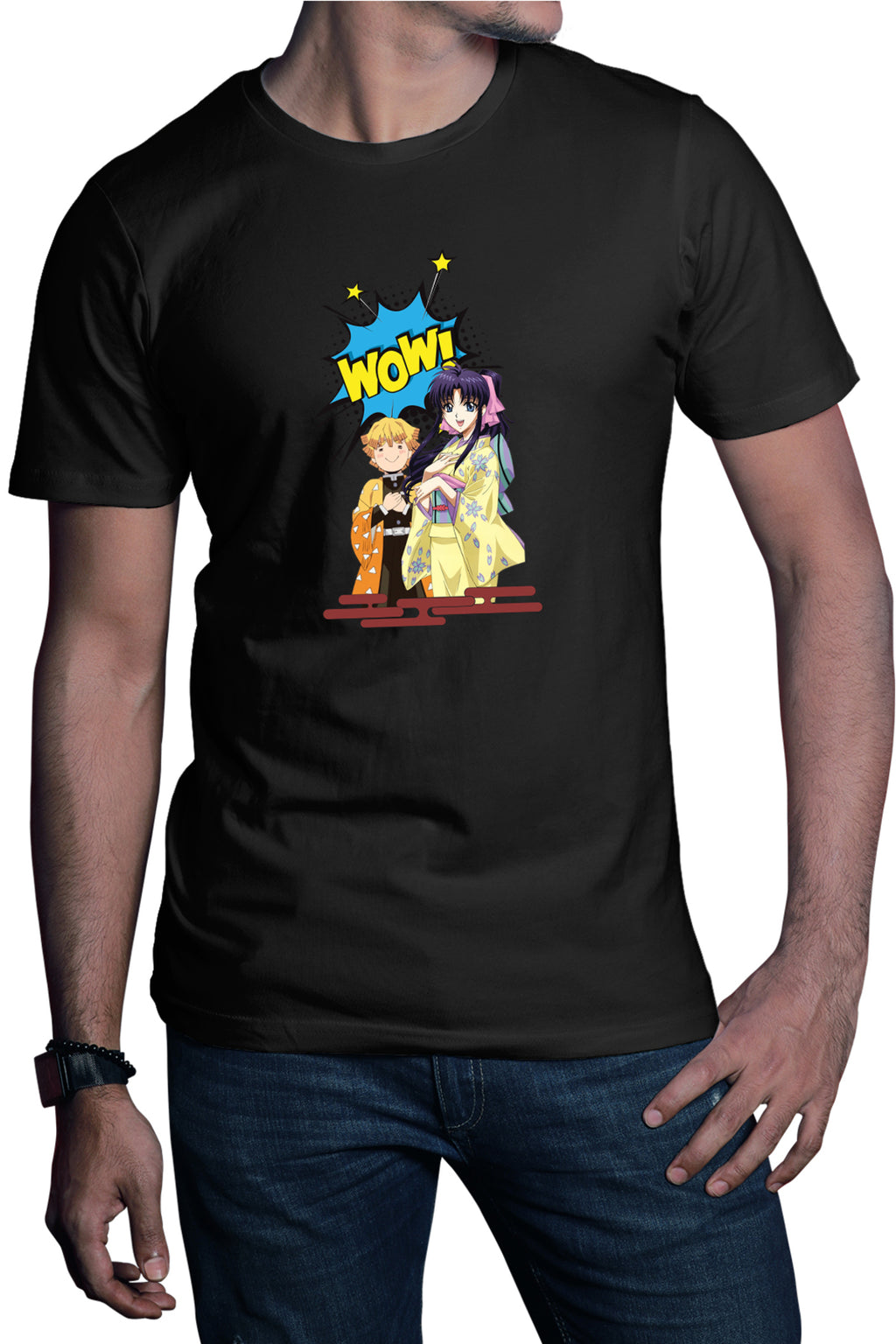 Tricou barbati Rurouni Kenshin Zenitsu Love Kaori Himura