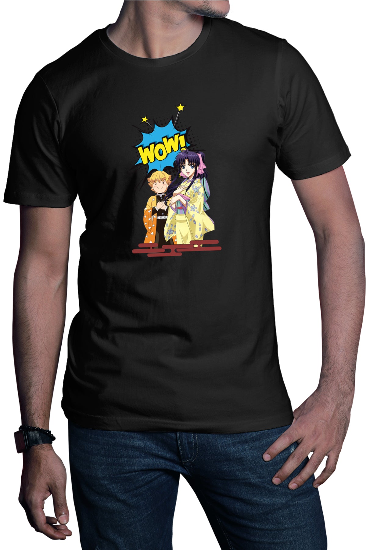 Tricou barbati Rurouni Kenshin Zenitsu Love Kaori Himura