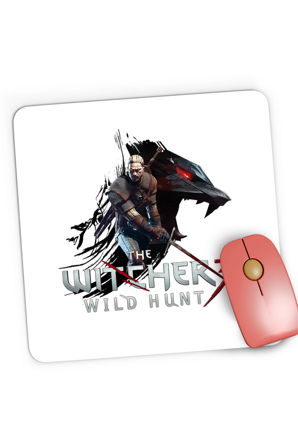 Mousepad Gaming The Witcher Blood and Wine Hearts of Stone, 21x19 cm