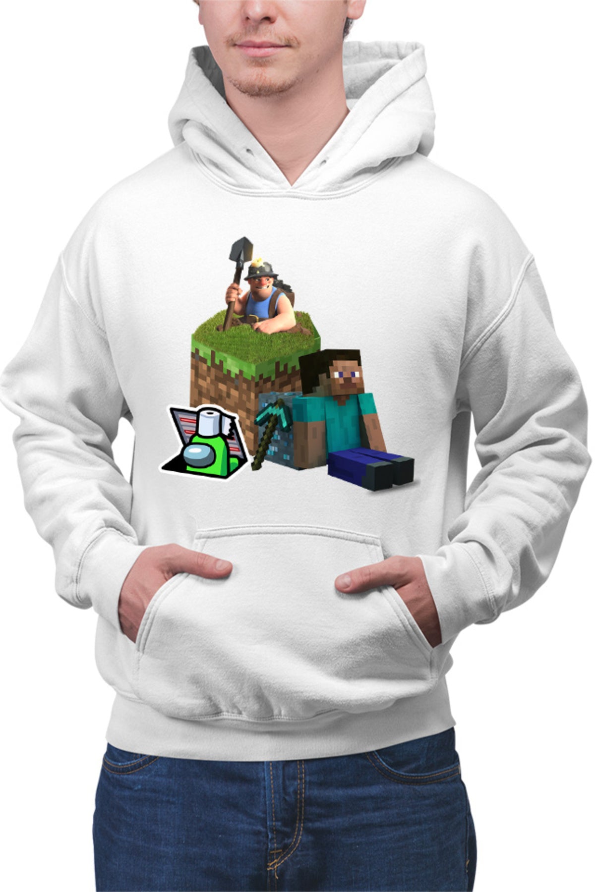 Hanorac barbati Clash of Clans RNG Minecraft Open World Among Us