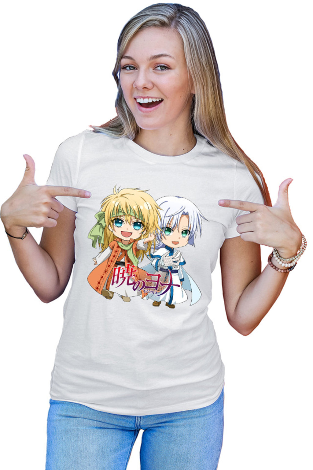 Tricou dama Yona of the Dawn Ki-ja Zeno Chibi Side Characters