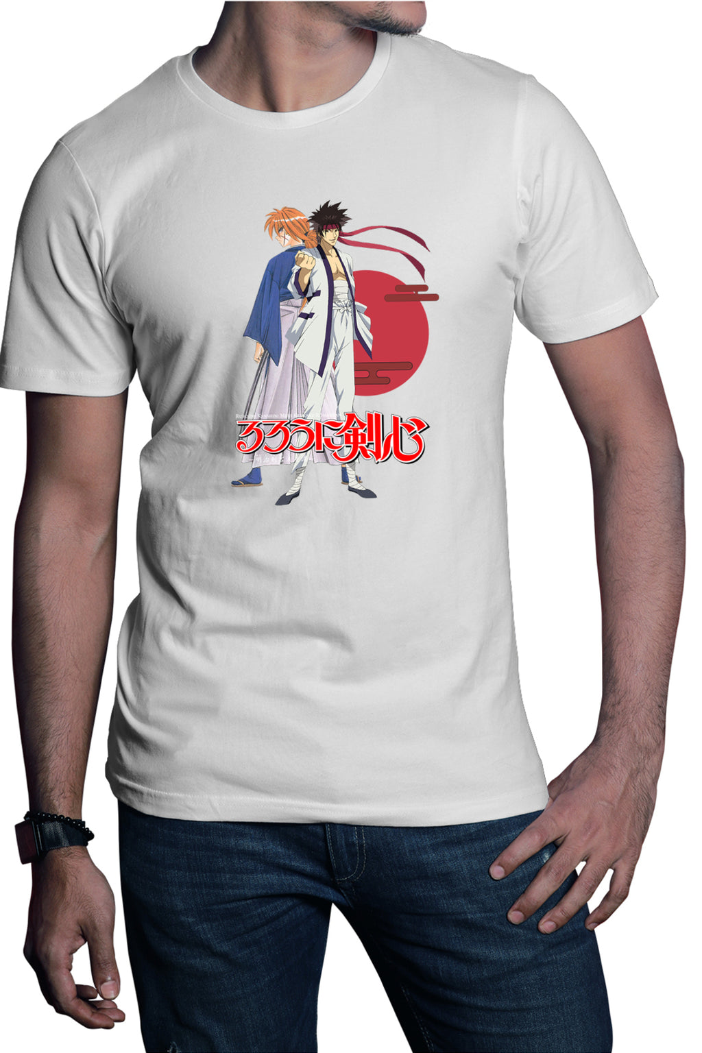 Tricou barbati Rurouni Kenshin Sanosuke Kage Rivals