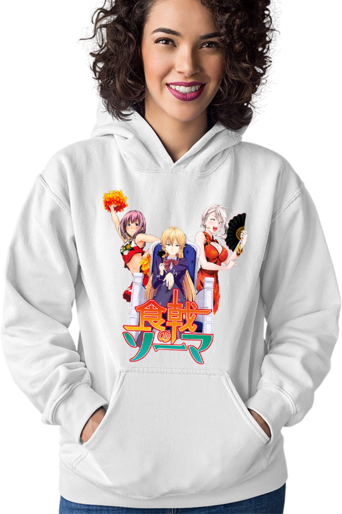 Hanorac dama Food Wars Erina Alice Hisato Fan Anime Shokugeki