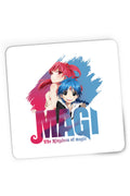 Mousepad Gaming Magi The Labyrinth of Magic Morgiana Alladin Brush Logo, 21x19 cm