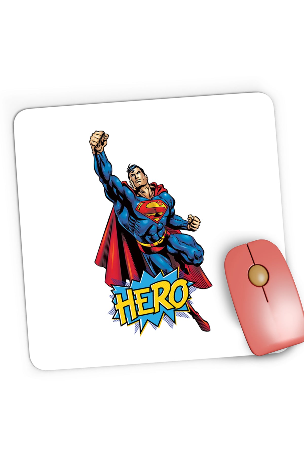 Mousepad Gaming Superman Hero Clark Kent Krypton Lex Luthor, 21x19 cm