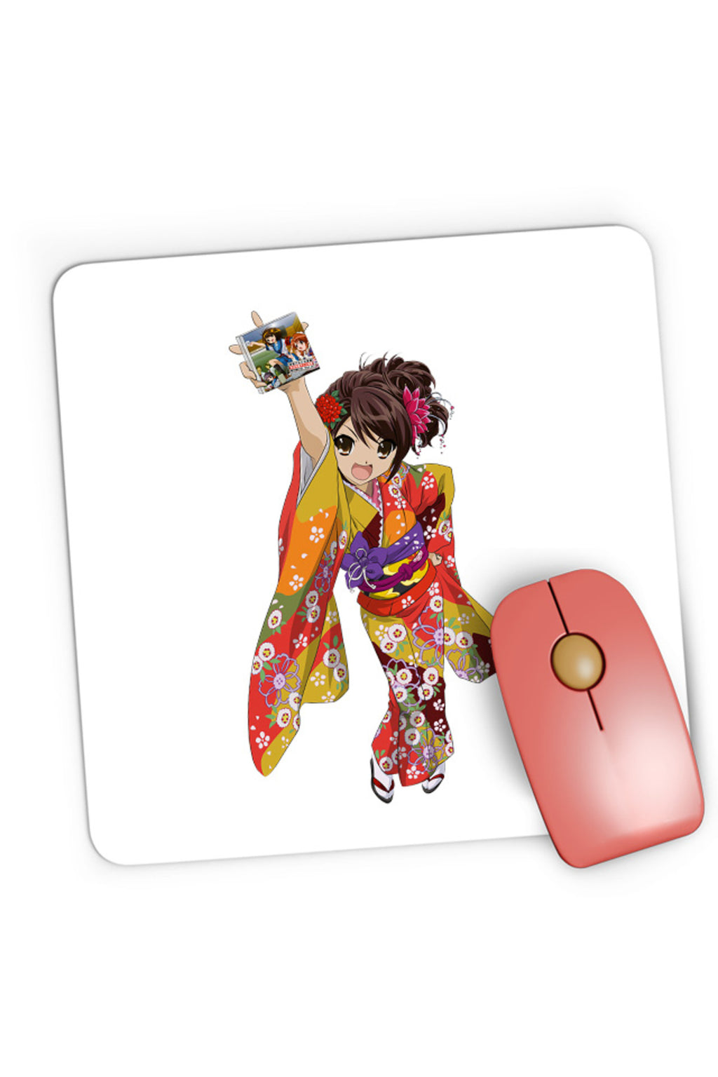 Mousepad Gaming Haruhi Suzumiya Kimono Traditional Ninjago, 21x19 cm