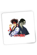 Mousepad Gaming Rurouni Kenshin Sanosuke Jin Duo Anime, 21x19 cm