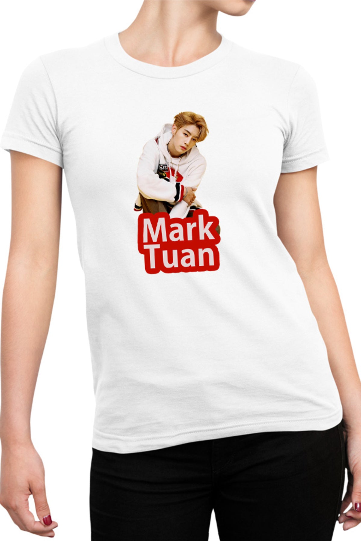 Tricou dama Got7 Mark American Idol Award Rapper Music Popular