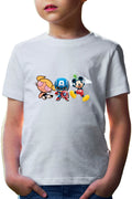 Tricou copii Captain America Chibi Small Cute Mickey Mouse Powerpuff