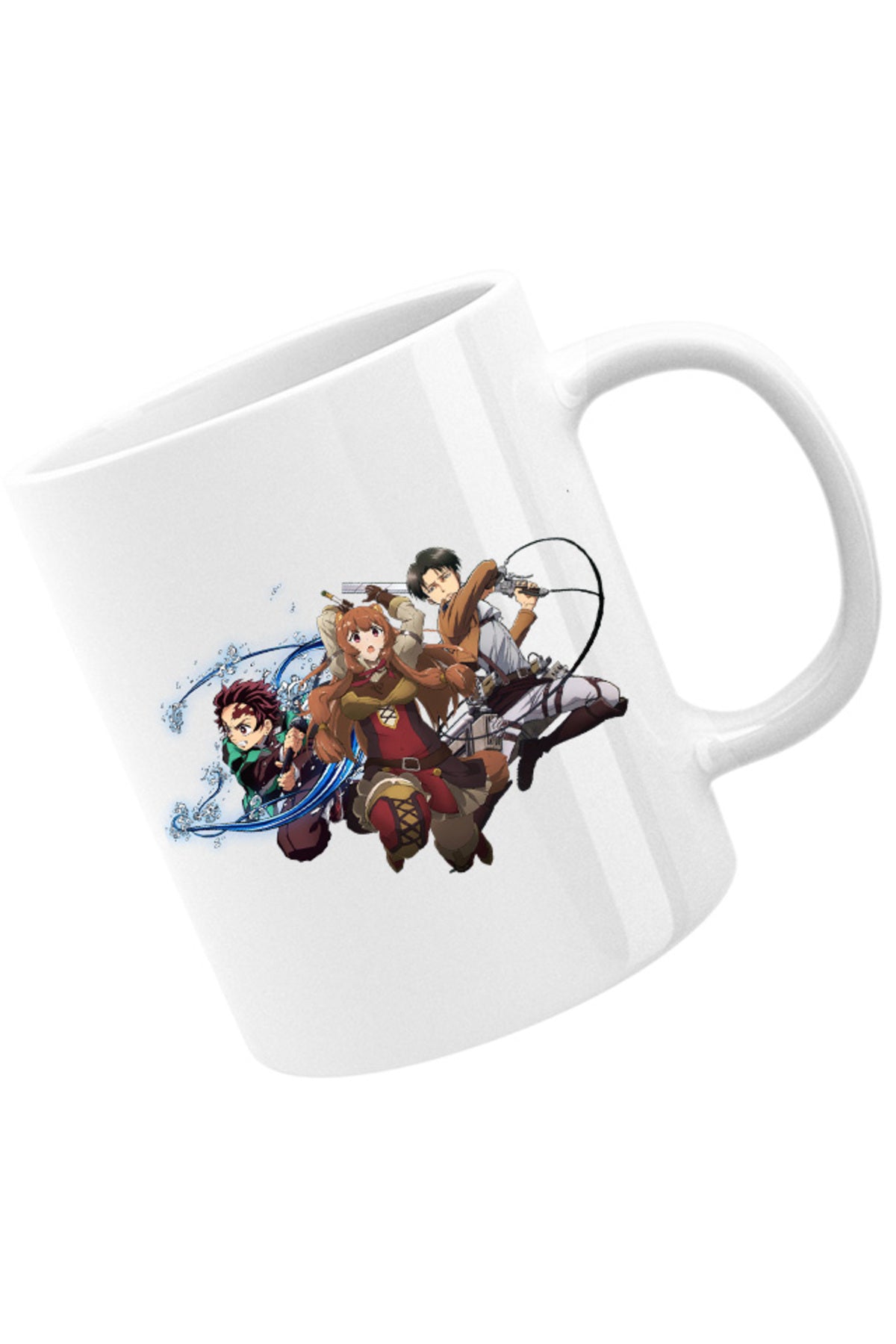 Cana Rising of the Shield Hero Tanjirou Kimetsu no Yaiba Levi Attack on Titan, alba, 330 ml