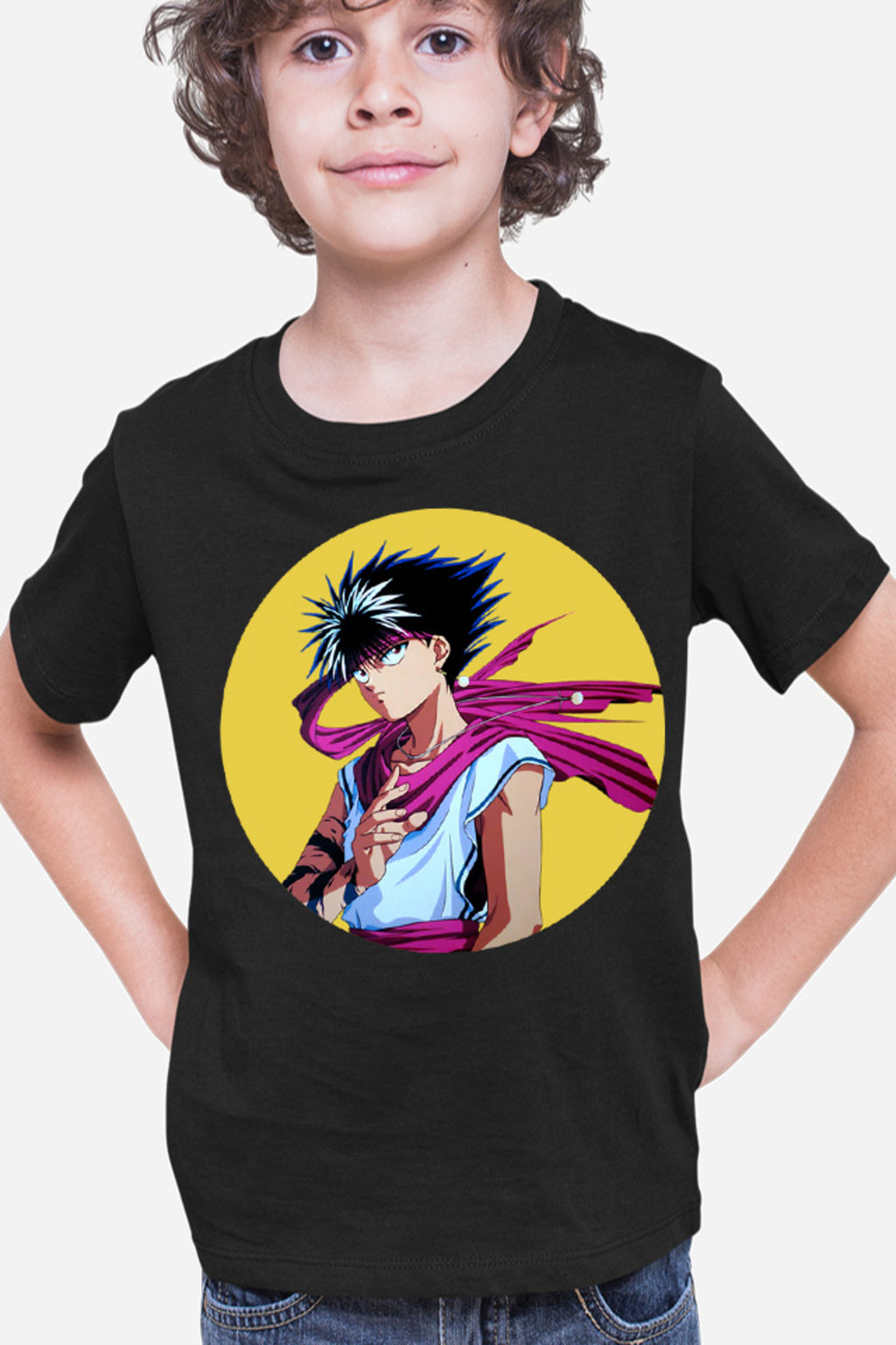 Tricou copii Yu Yu Hakusho Hiei Powers Mangaka Season