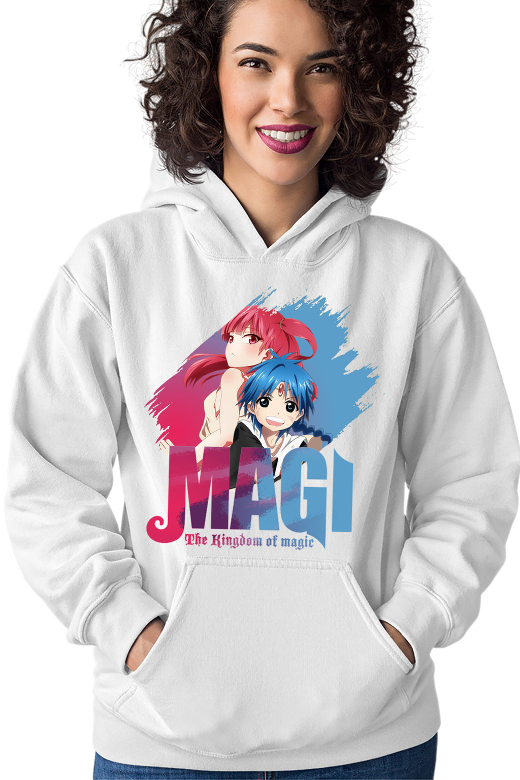 Hanorac dama Magi The Labyrinth of Magic Morgiana Alladin Brush Logo