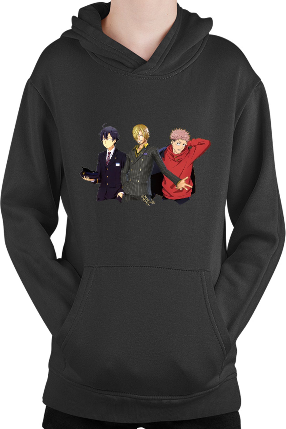 Hanorac copii OreGairu Hikigaya Jujutsu Kaisen Itadori One Piece