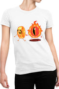 Tricou dama Lord of the Rings Eye Cute Illustration Friends Drama