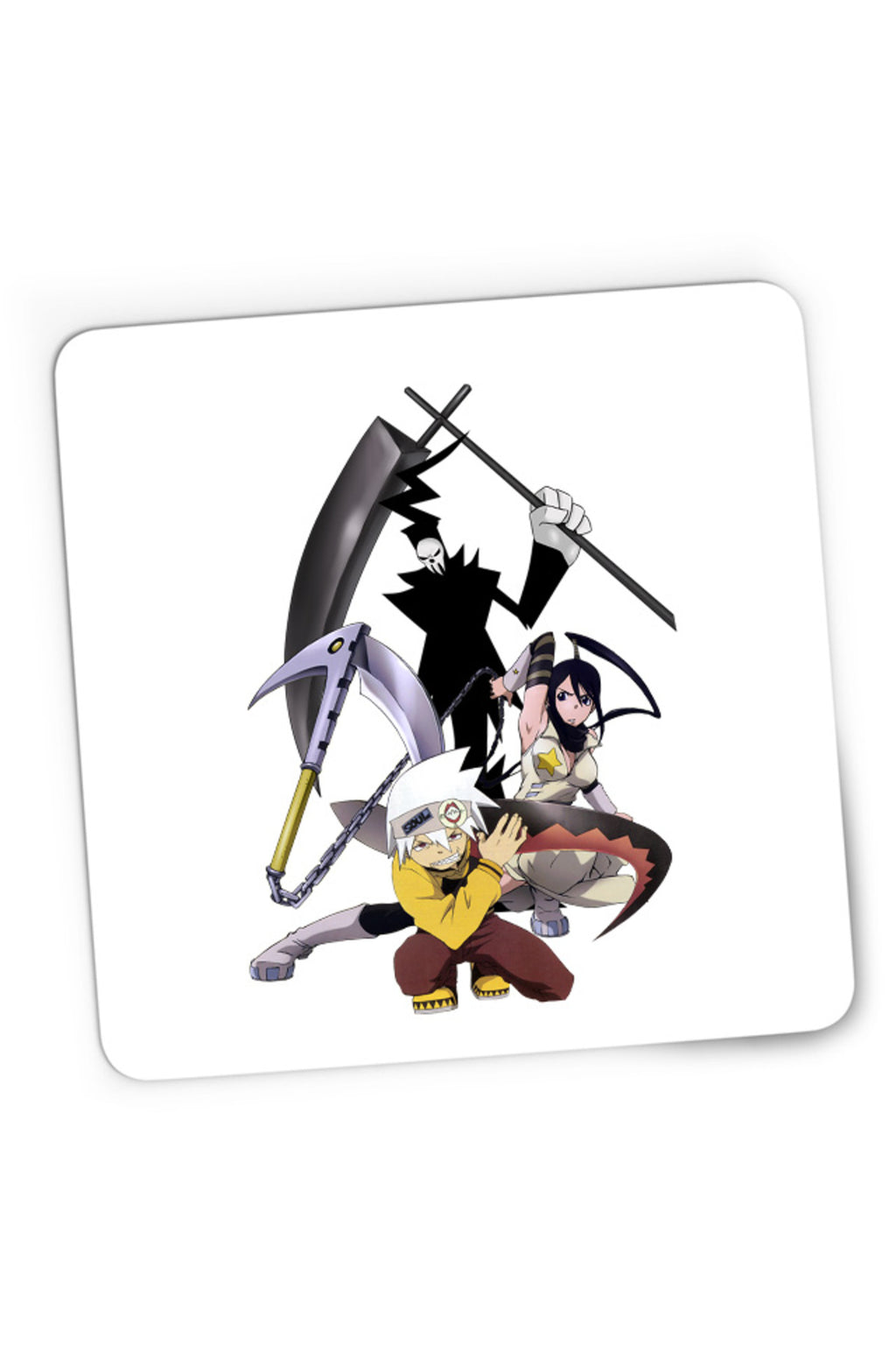Mousepad Gaming Soul Eater Soul Shinigami Tsubaki Shounen Anime, 21x19 cm