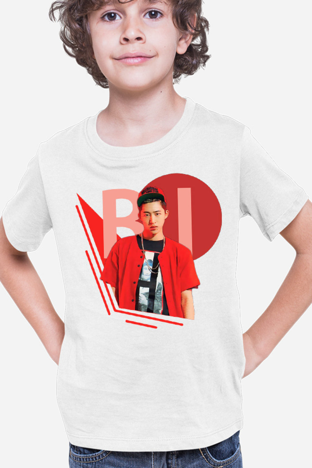 Tricou copii iKon B.I. Rapper Korean Singer Kim Han-bin