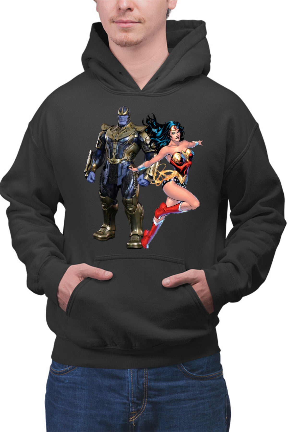 Hanorac barbati Thanos Wonder Woman Hero Villian Star