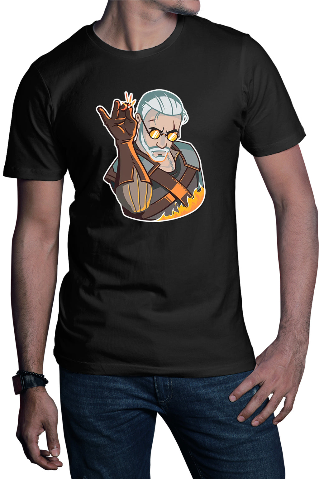 Tricou barbati The Witcher Fortnite Epic Games Battle Royale