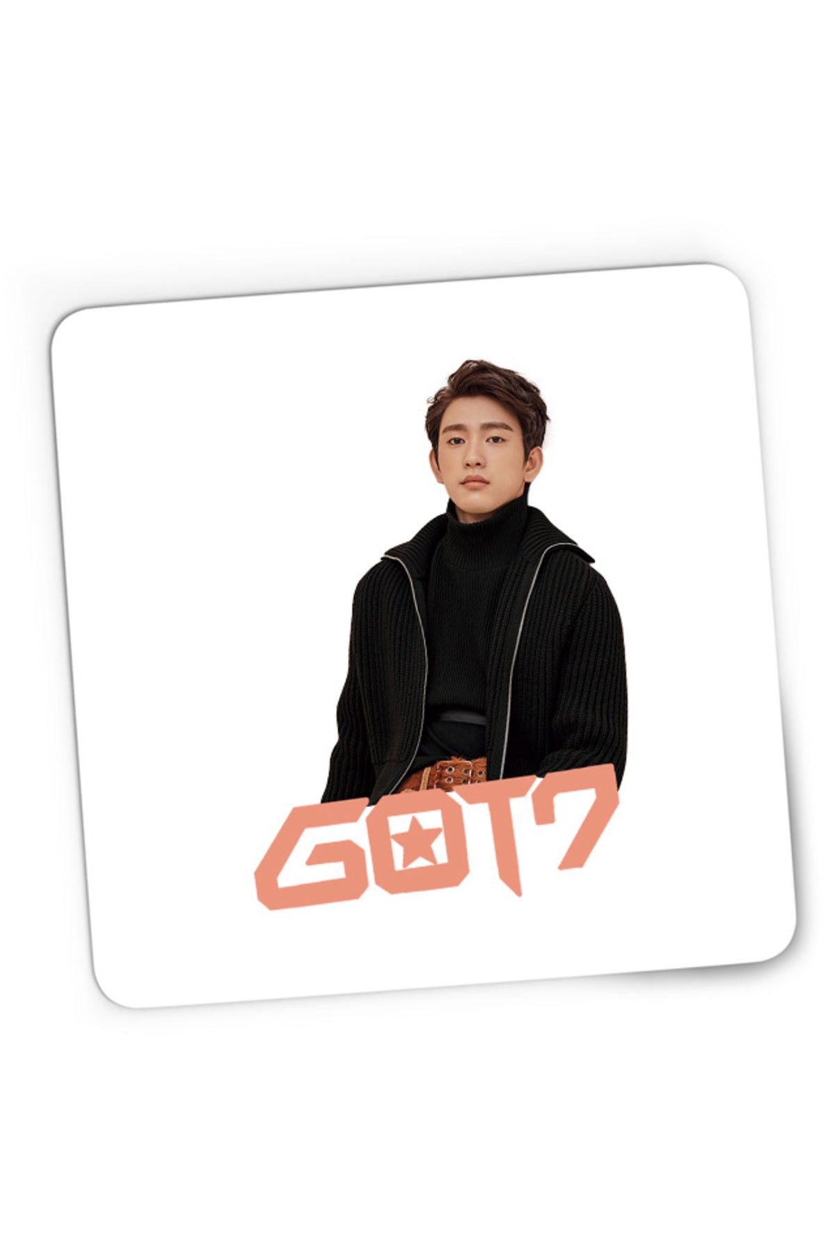 Mousepad Gaming Got7 Jinyoung y Idol Korean American Winter Concept, 21x19 cm