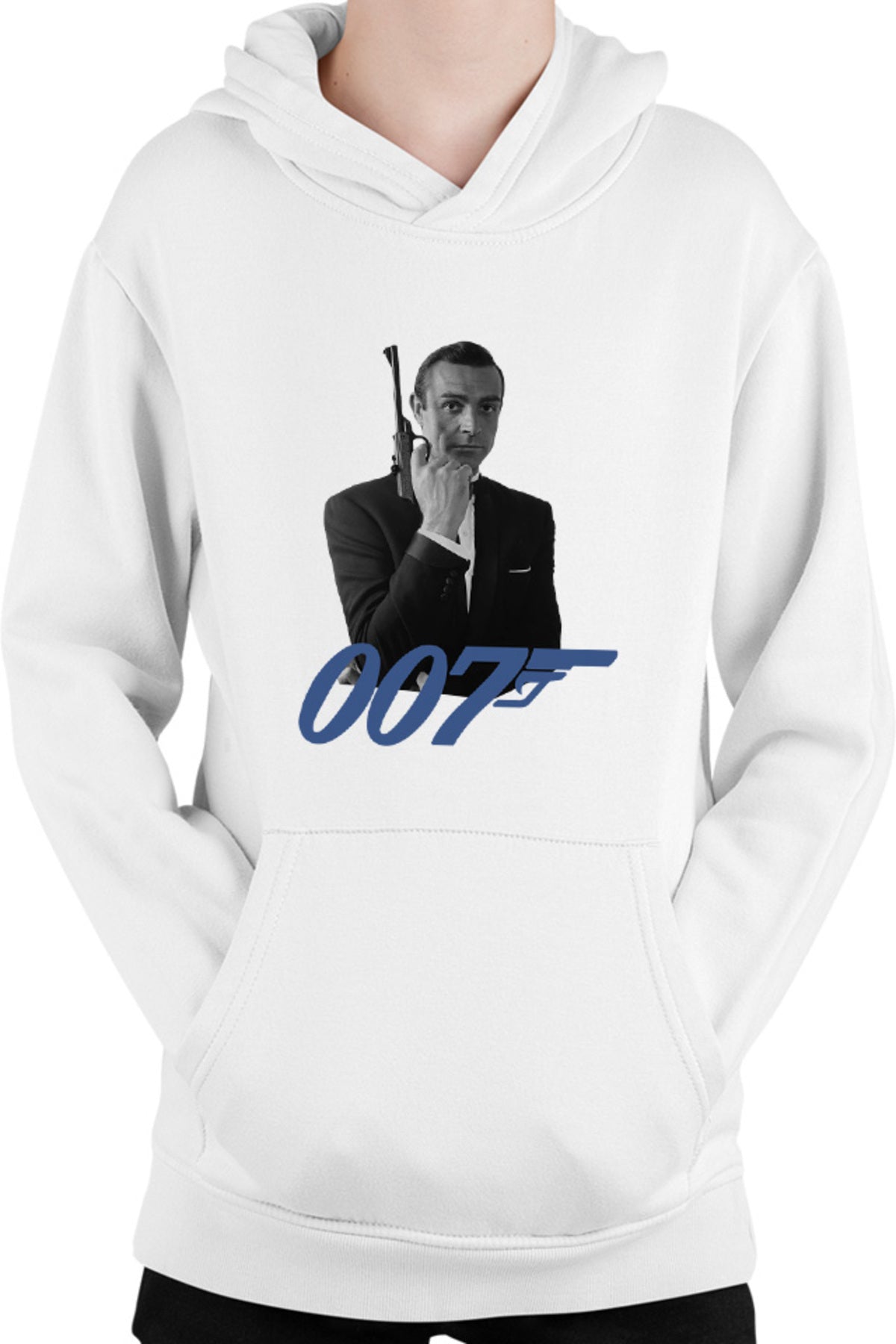 Hanorac copii James Bond 007 Logo Vintage Old Movie Alpha