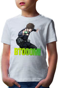 Tricou copii Btooom! Sakamoto Ryouta Student Trick Anime Action Gore