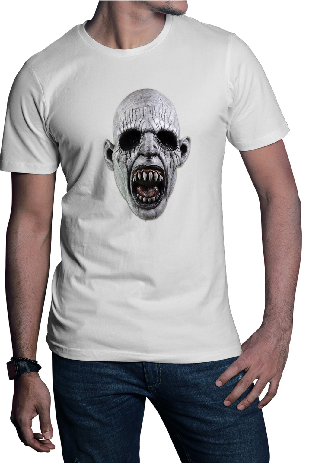 Tricou barbati Spawn Horror Mask Evil Groaza Dead Zombi