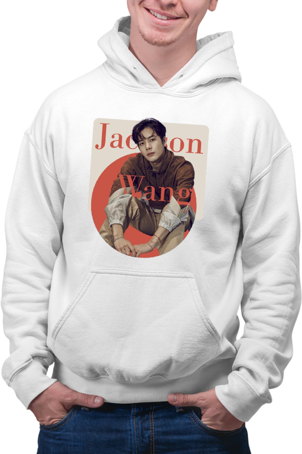 Hanorac barbati Got7 Jackson Wang Chinese Rapper Dancer Multi Talent