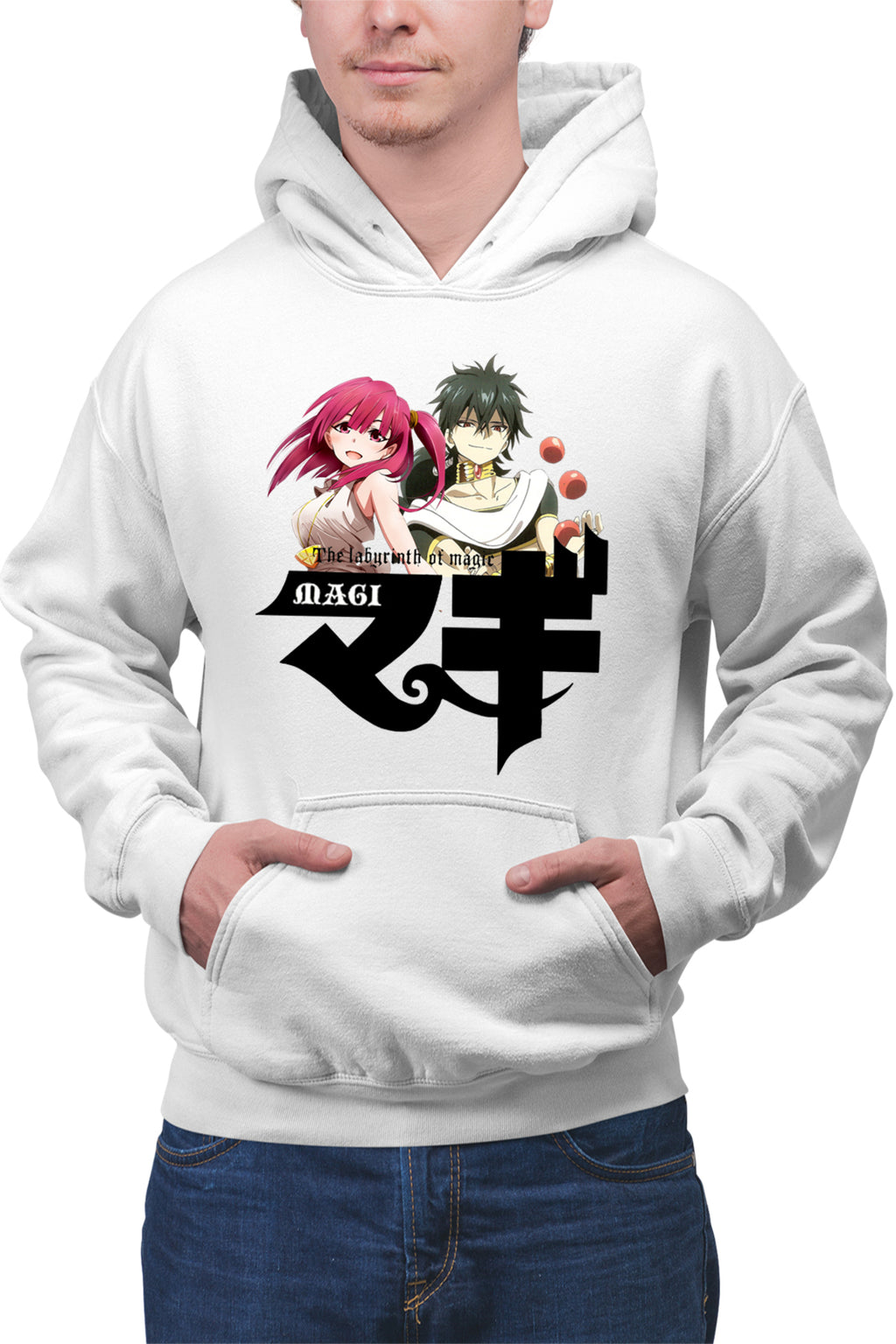 Hanorac barbati Magi The Labyrinth of Magic Morgiana Judar Red Balls
