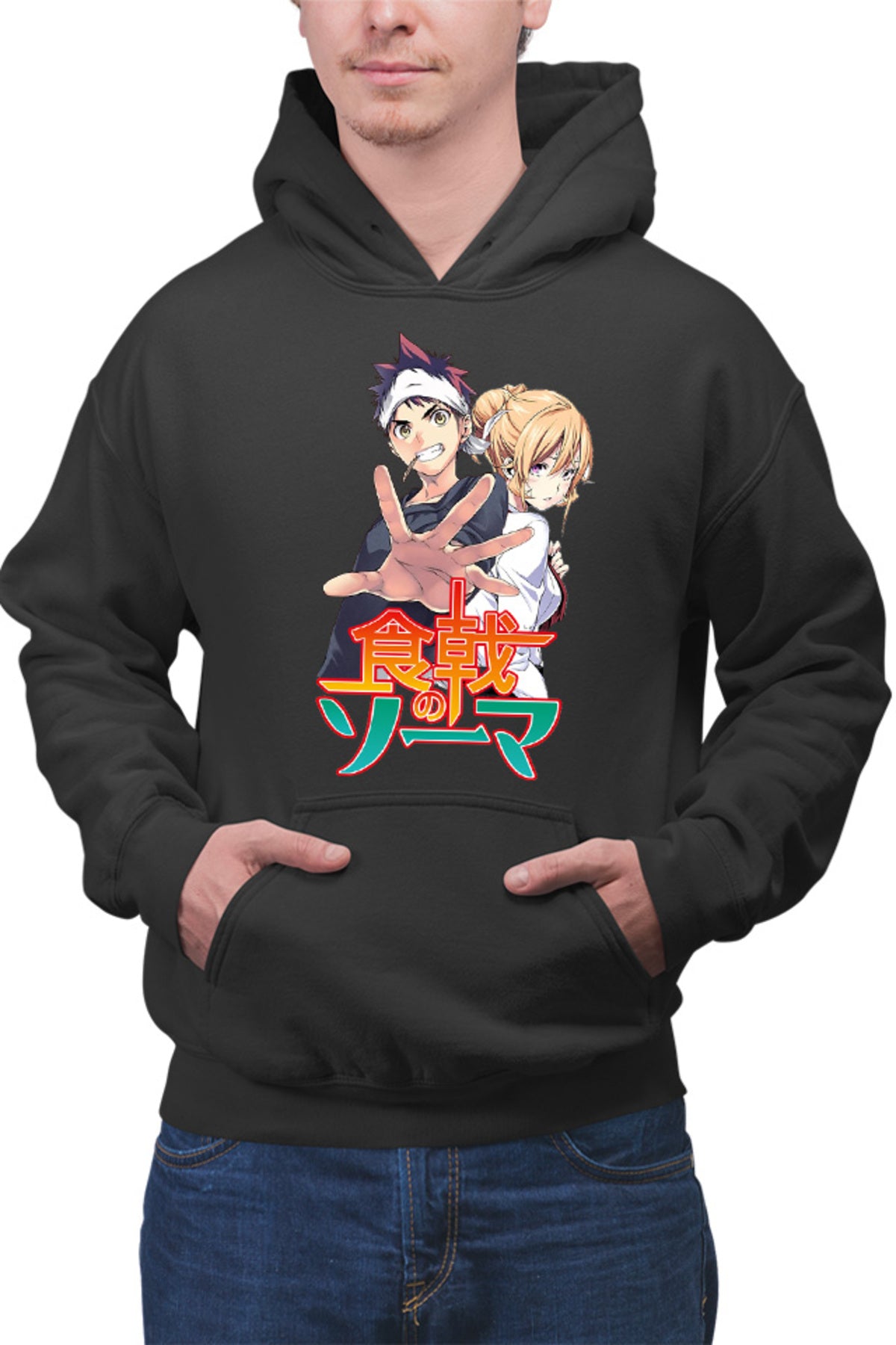 Hanorac barbati Food Wars Souma Erina Cookers Anime Otaku