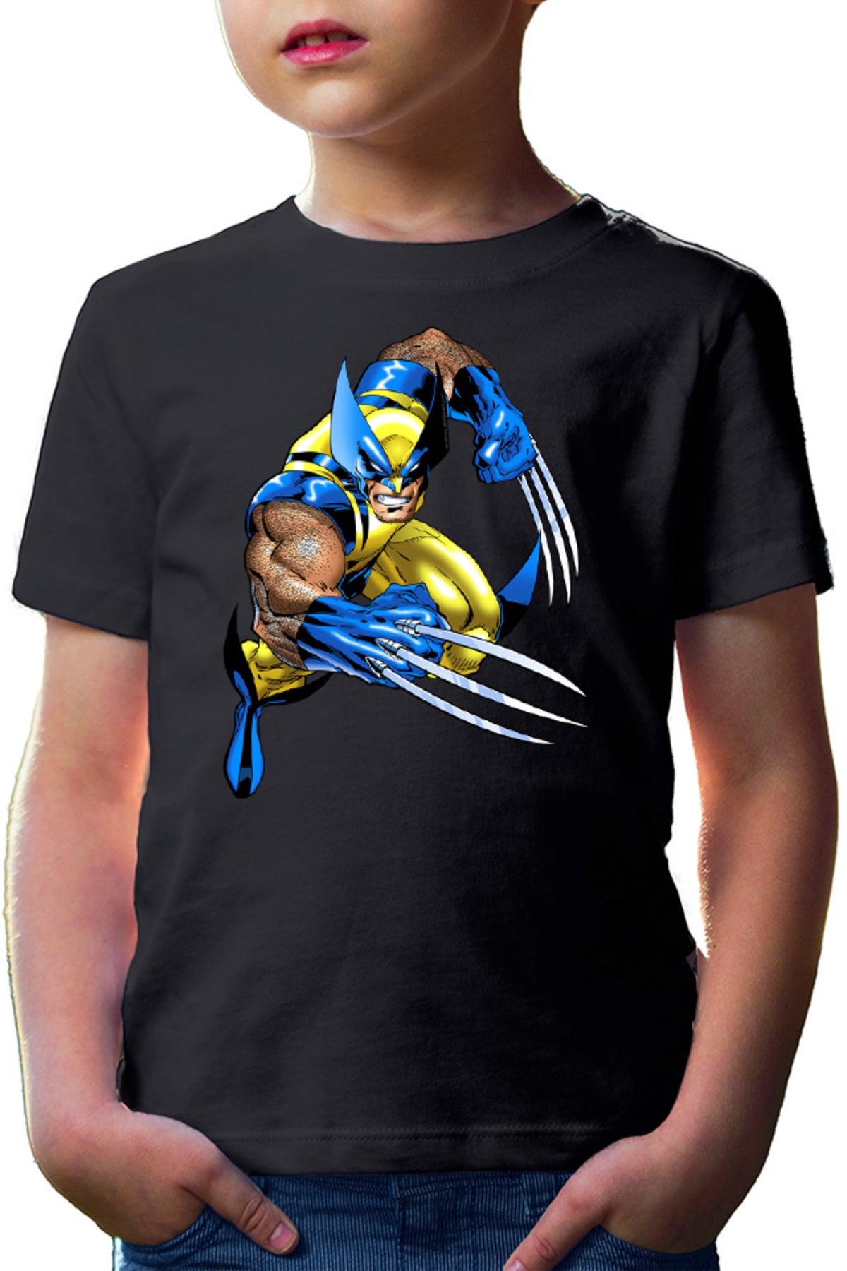 Tricou copii Wolverine Claws Experiment Muscles Wolf
